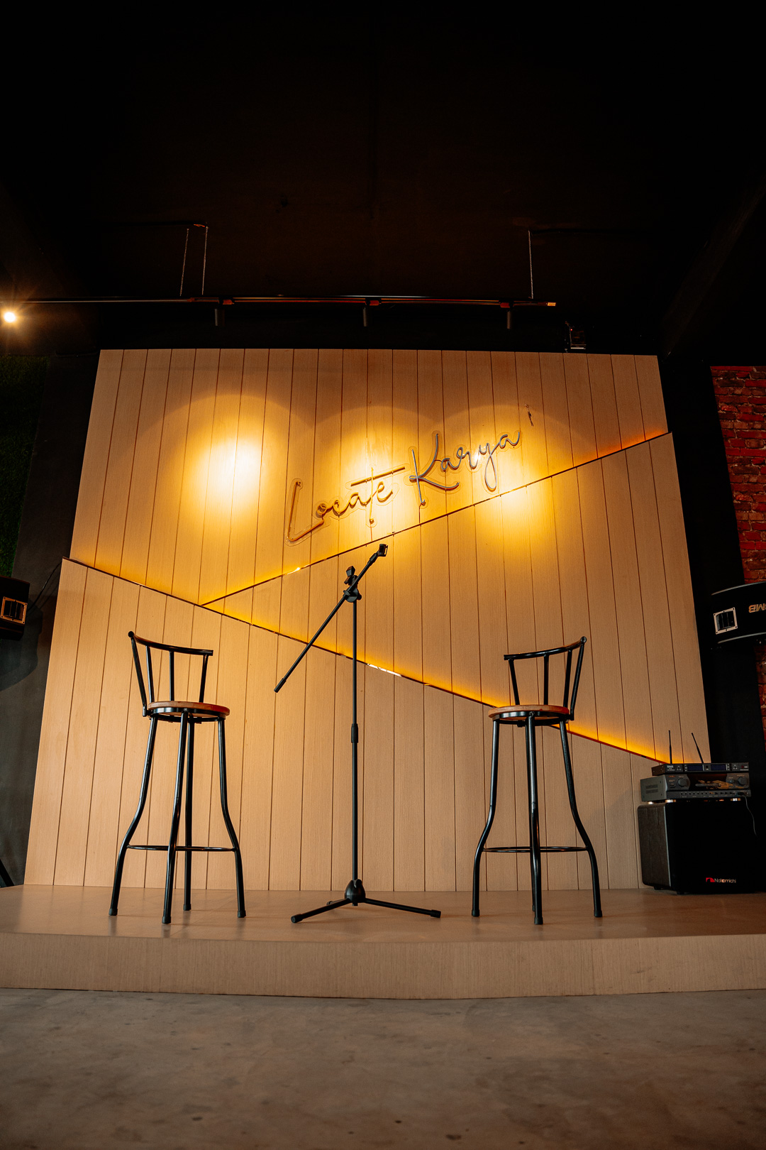 Mini Karaoke Stage