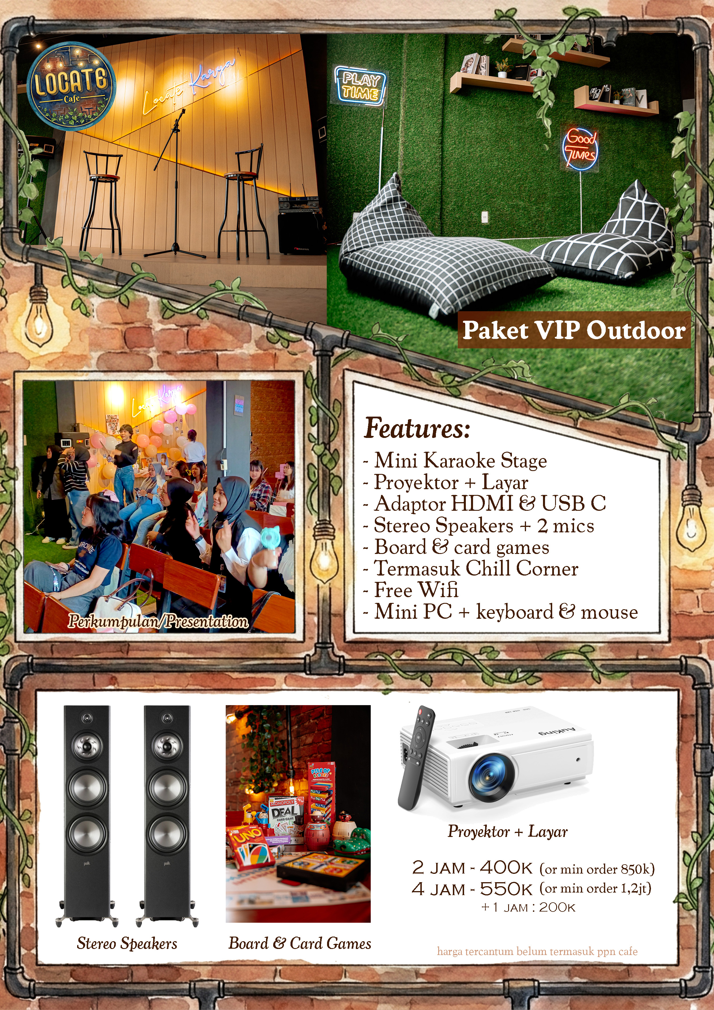 Paket VIP Outdoor